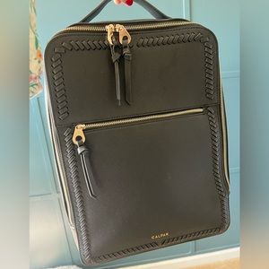 Black Calpak Kaya Laptop Backpack
